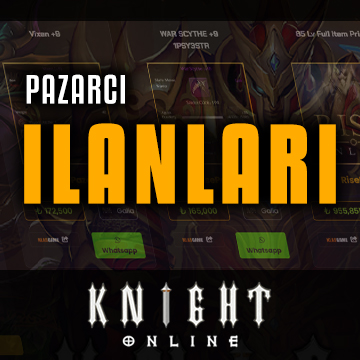 Knight Online Pazarcı İlanları